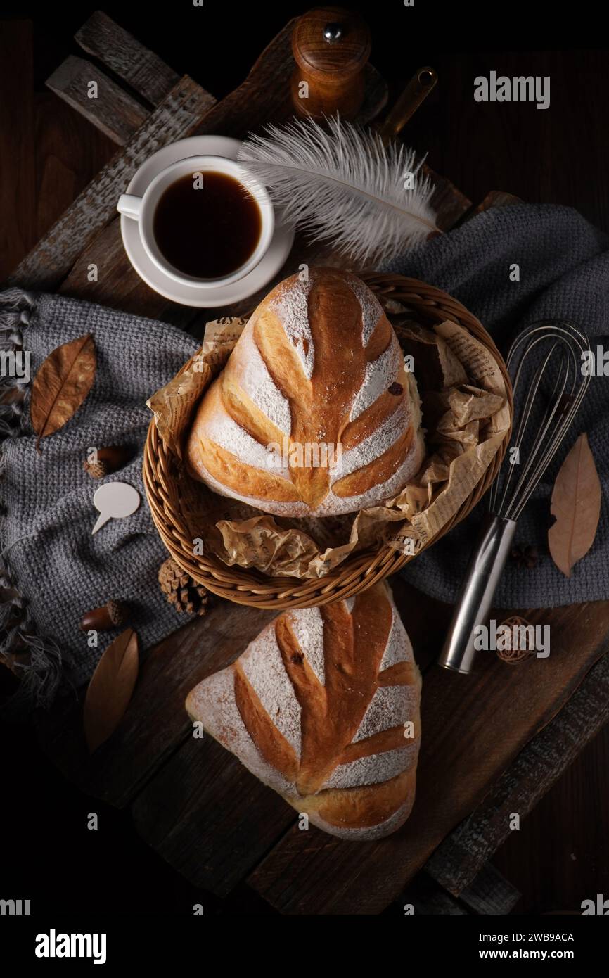 New images of breads and pastries in restaurants, high quality images