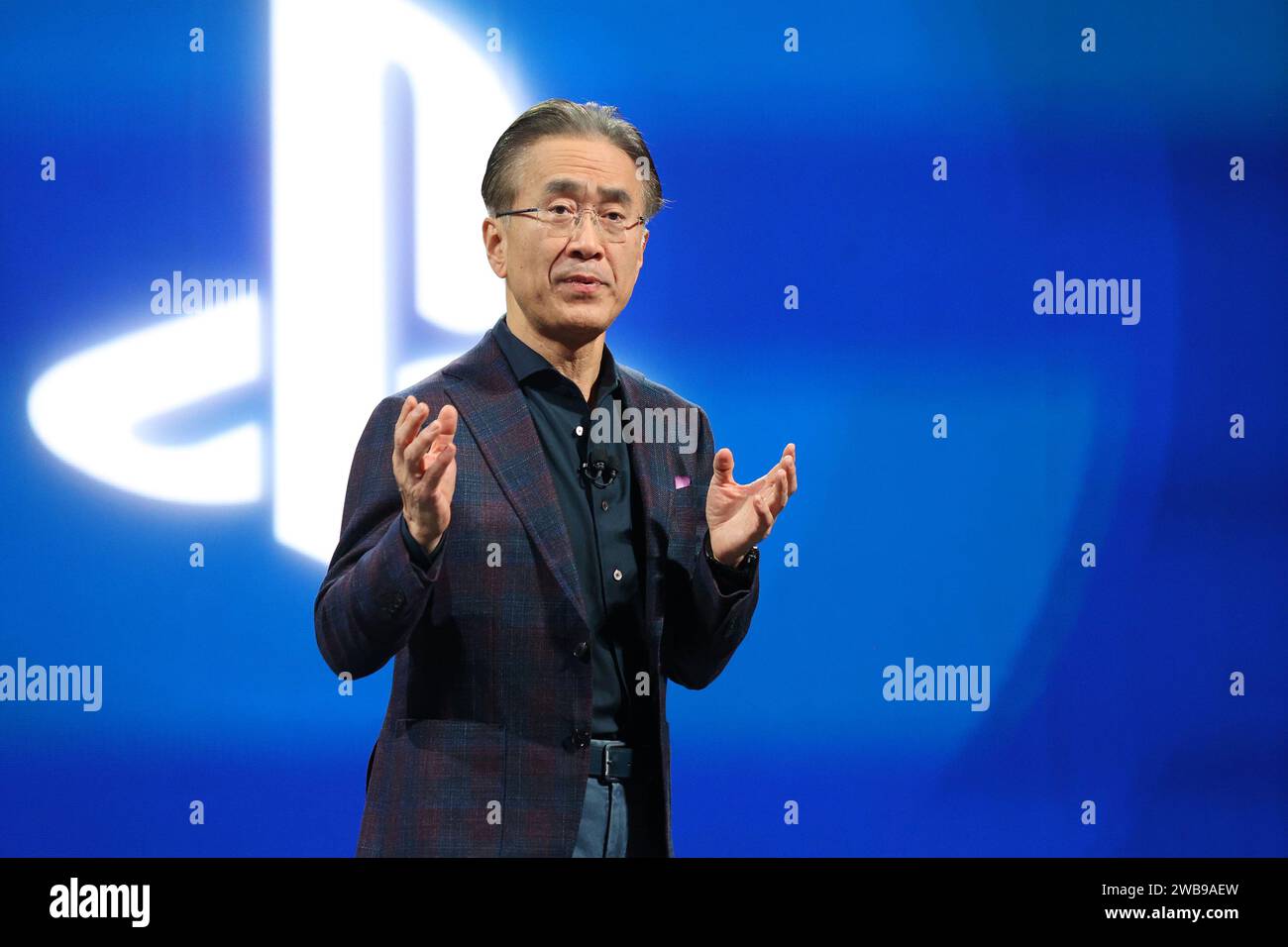 Las Vegas, United States. 08th Jan, 2024. Kenichiro Yoshida, Chairman