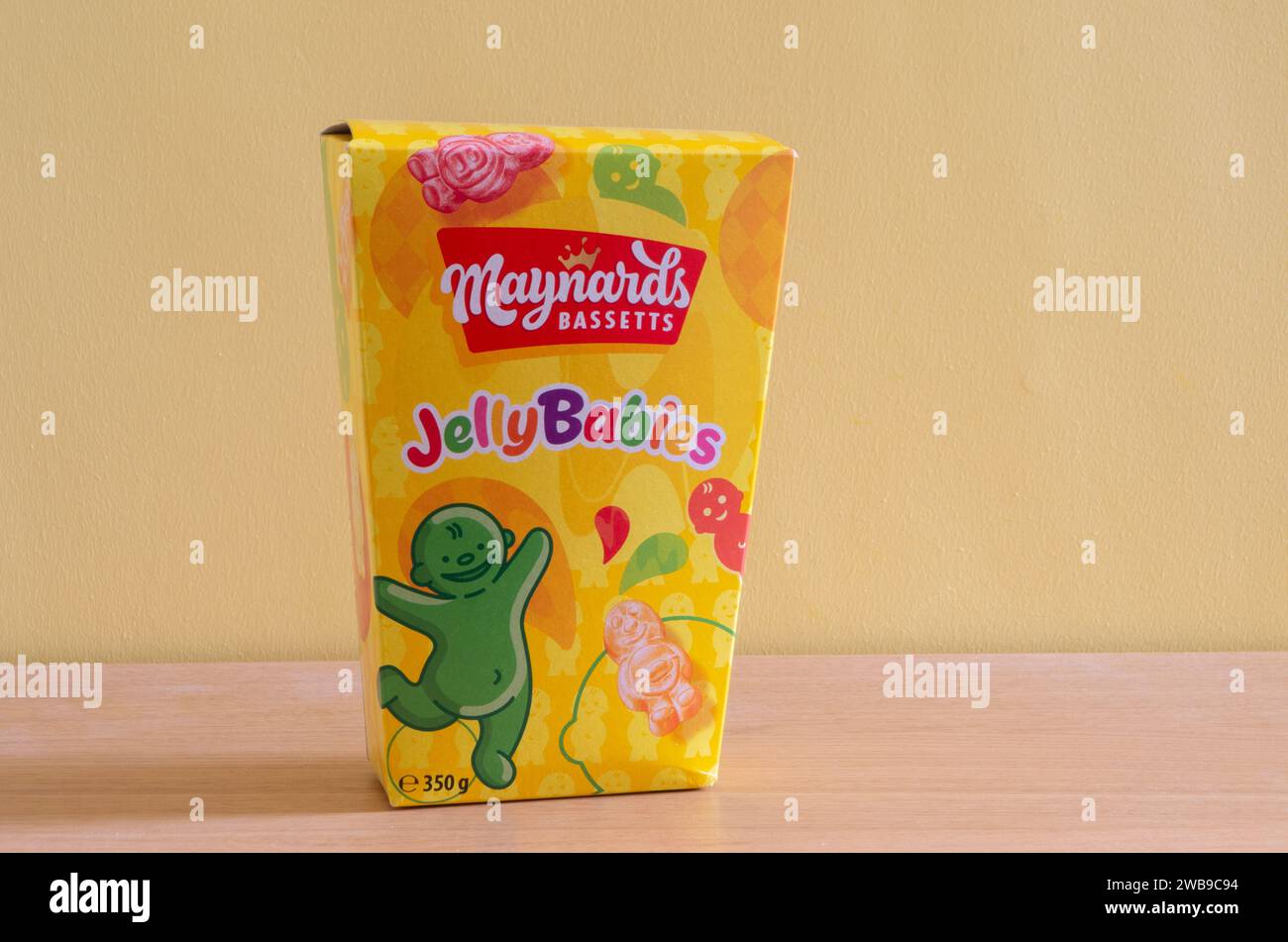 Box of Maynard's Bassett's Jelly Babies Sweets Stock Photo - Alamy