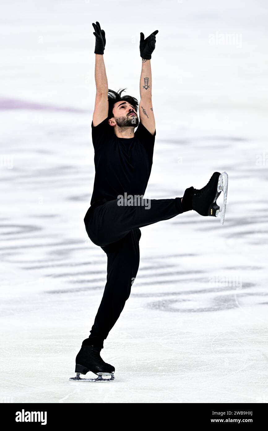 Kaunas, Lithuania. 09th Jan, 2025.Kevin AYMOZ (FRA), during Men