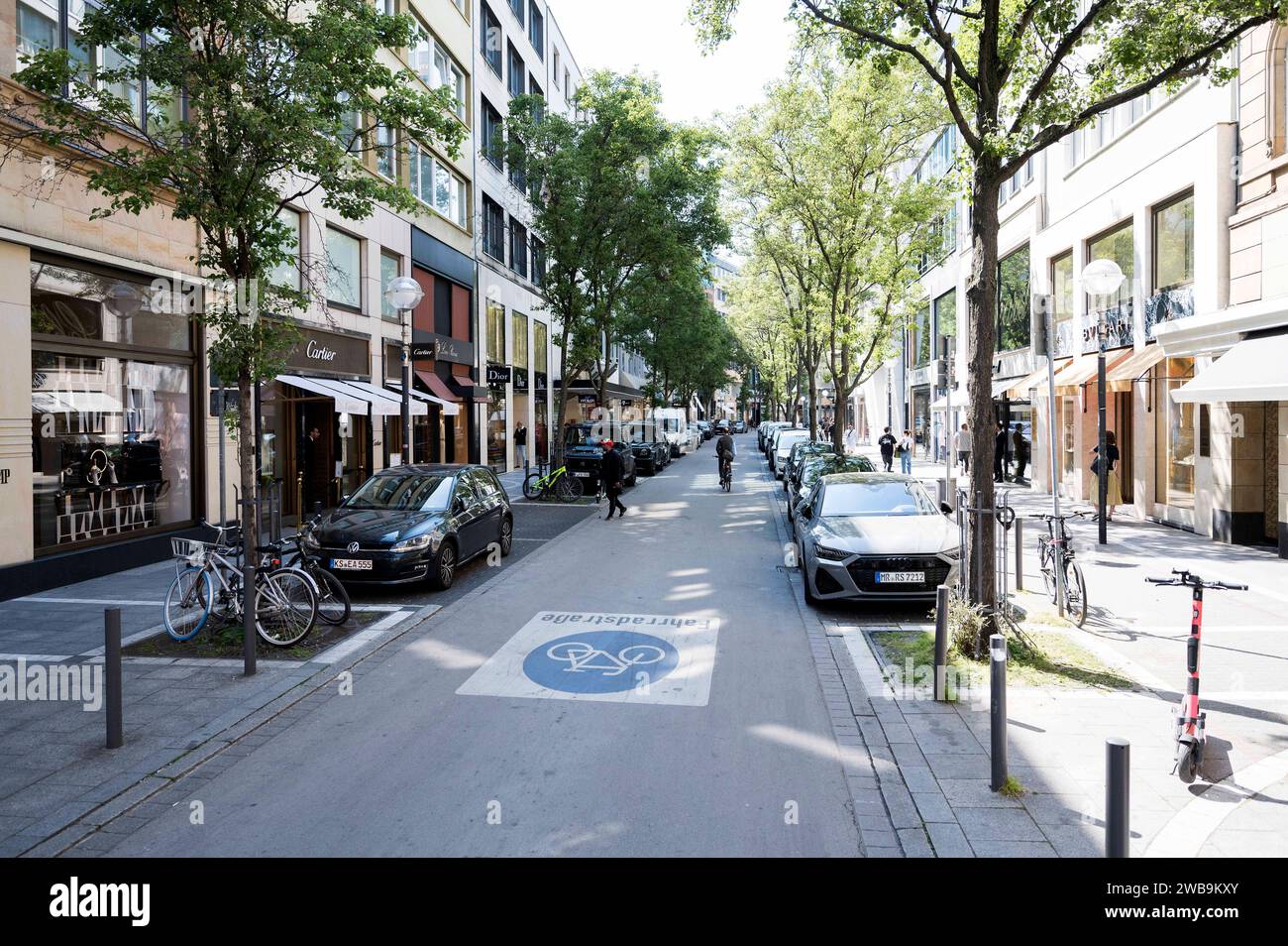 Leere Geschäfte Goethestraße 02.06.2023 Frankfurt Leerstand in der