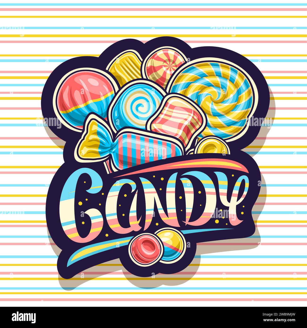Glossy treat Stock Vector Images Alamy