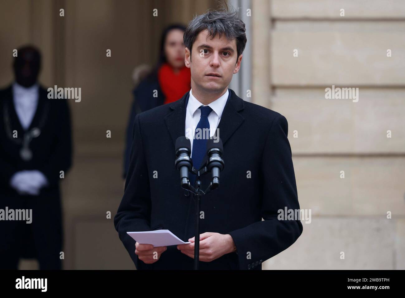 Paris, France. 09th Jan, 2024. © PHOTOPQR/LE PARISIEN/olivier corsan