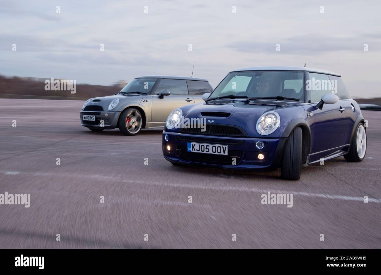 R53 Mini Cooper S, modern classic small British car Stock Photo - Alamy