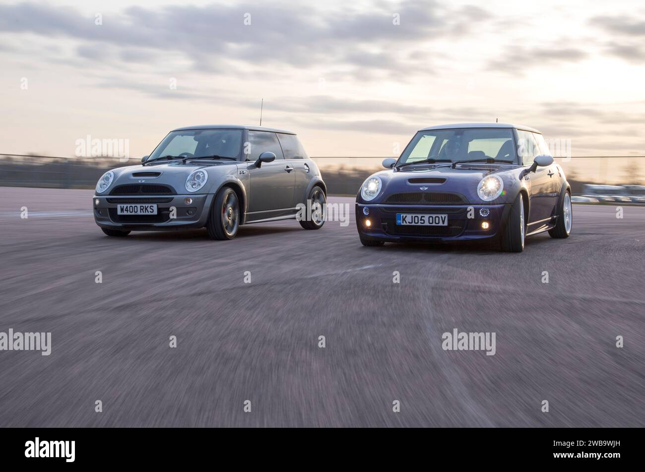 R53 Mini Cooper S, modern classic small British car Stock Photo - Alamy