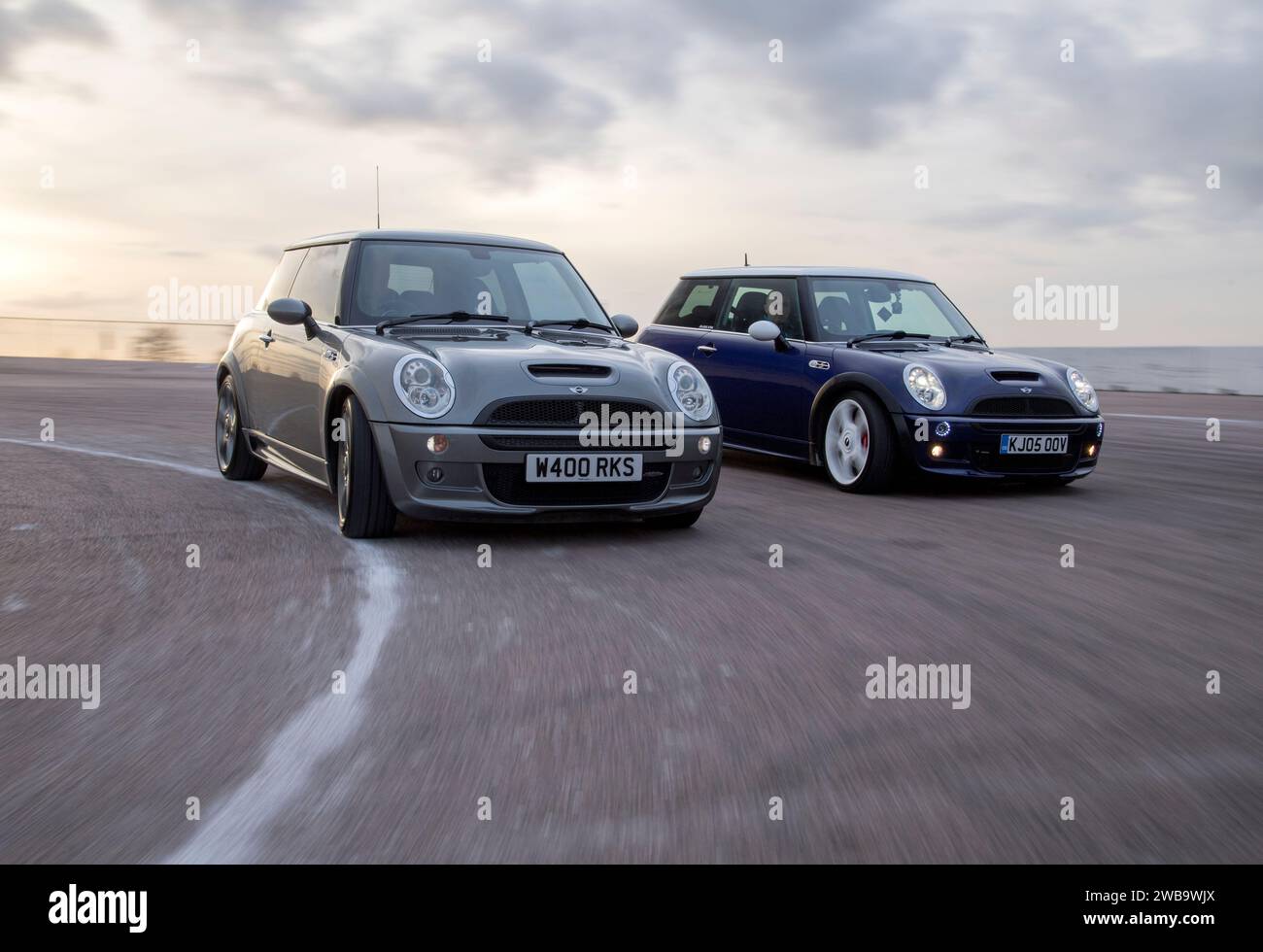 R53 Mini Cooper S, modern classic small British car Stock Photo - Alamy