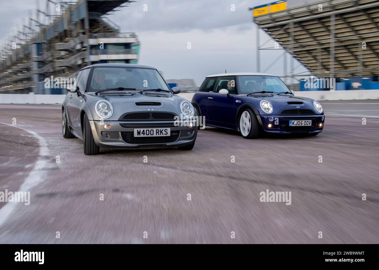 R53 Mini Cooper S, modern classic small British car Stock Photo - Alamy