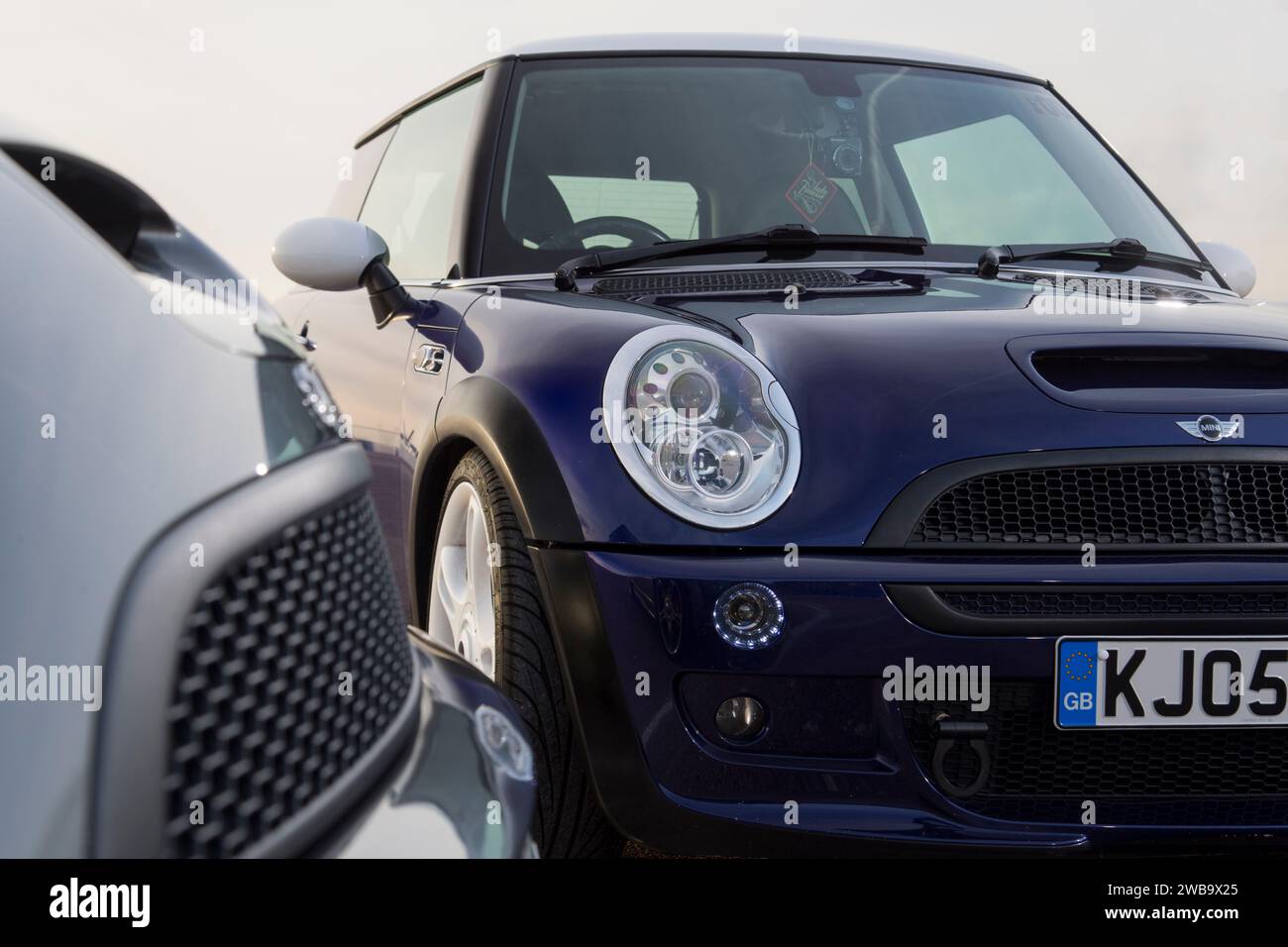 R53 Mini Cooper S, modern classic small British car Stock Photo - Alamy