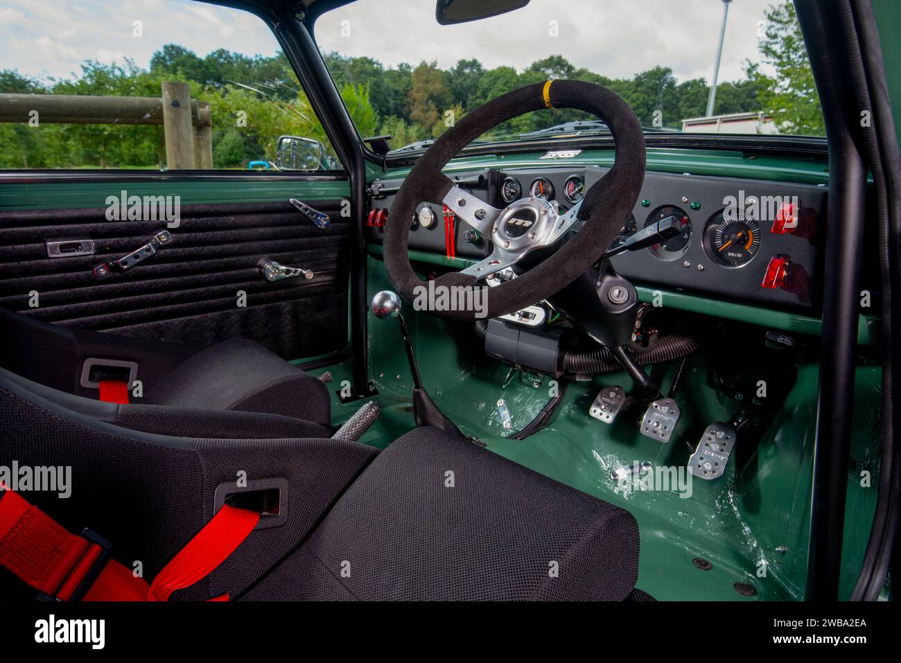 '60s rally replica classic Mini Stock Photo - Alamy