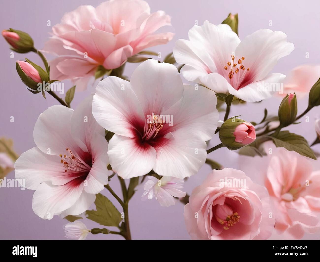 Blooming beauty at its finest! These vibrant and stunning flowers are a true testament to the wonders of nature. Enjoying the little things in life. Stock Vector