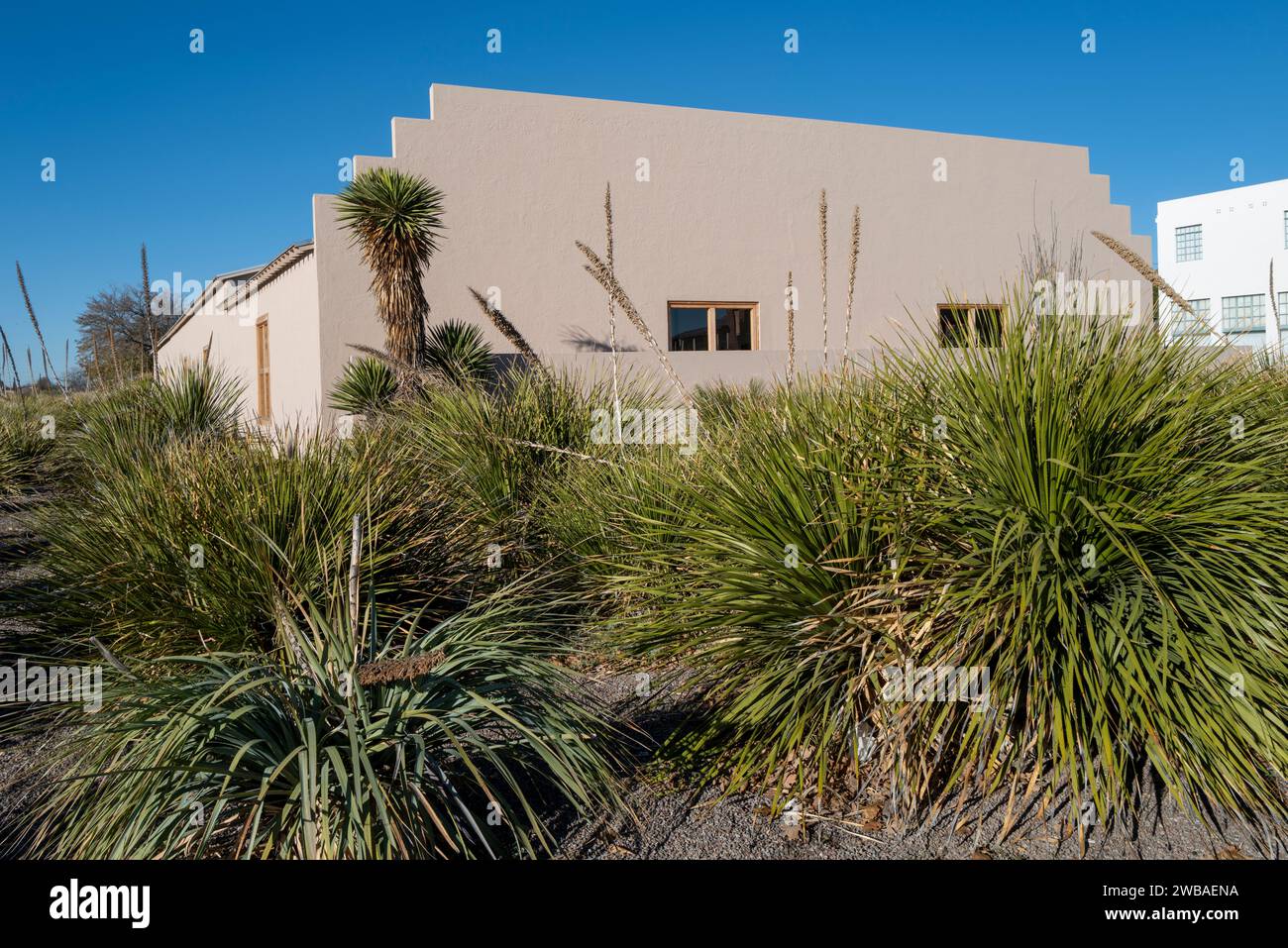 Chinati Foundation in Marfa Texas Stock Photo - Alamy
