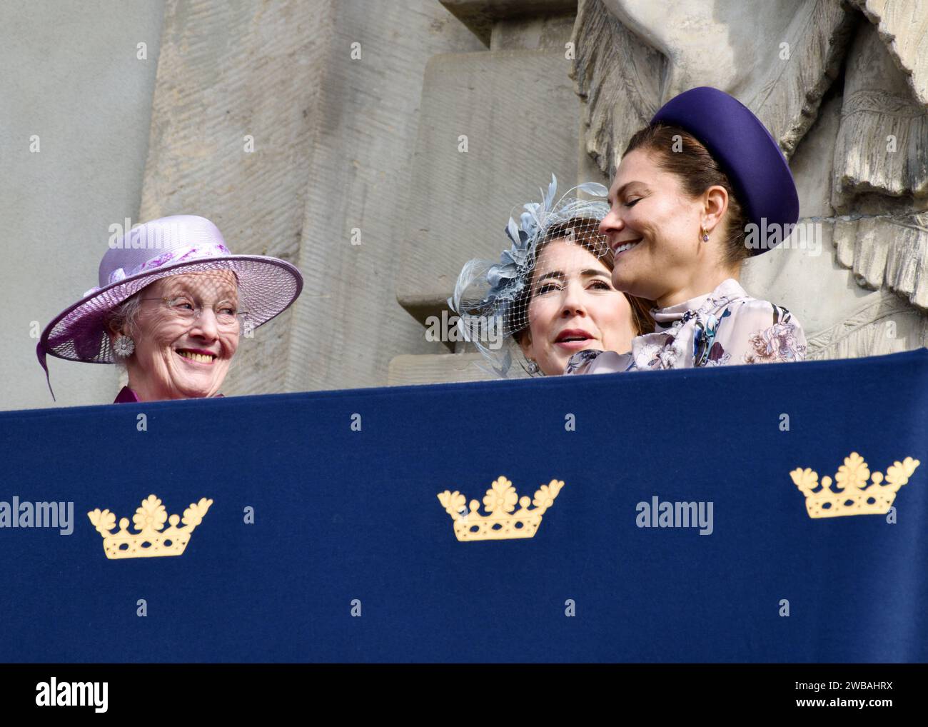 Celebrating king carl xvi gustaf 50 years on the throne hires stock