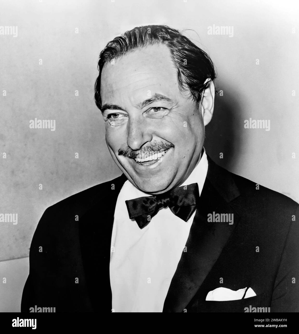 Tennessee Williams, Portrait of the playwright, Thomas Lanier Williams III (1911-1983) in 1965 Stock Photo