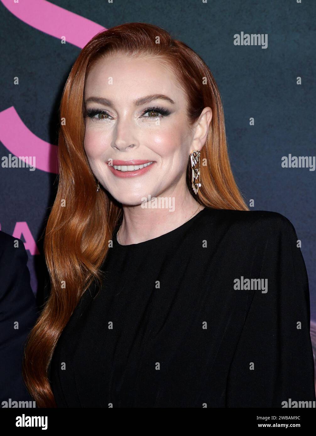 New York City, USA. 08th Jan, 2024. Lindsay Lohan attending the 'Mean