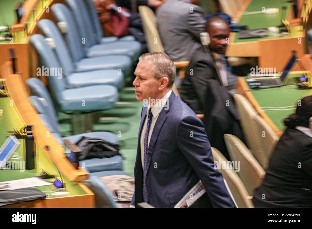 New York, New York, USA. 9th Jan, 2024. Permanent Representative of ...