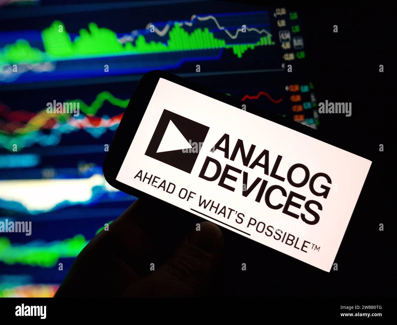 Konskie poland january 07 2024 analog devices company logo