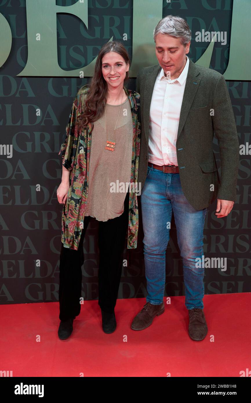 Madrid. Spain. 20240109, Alberto Ammann, Clara Mendez-Leite attends