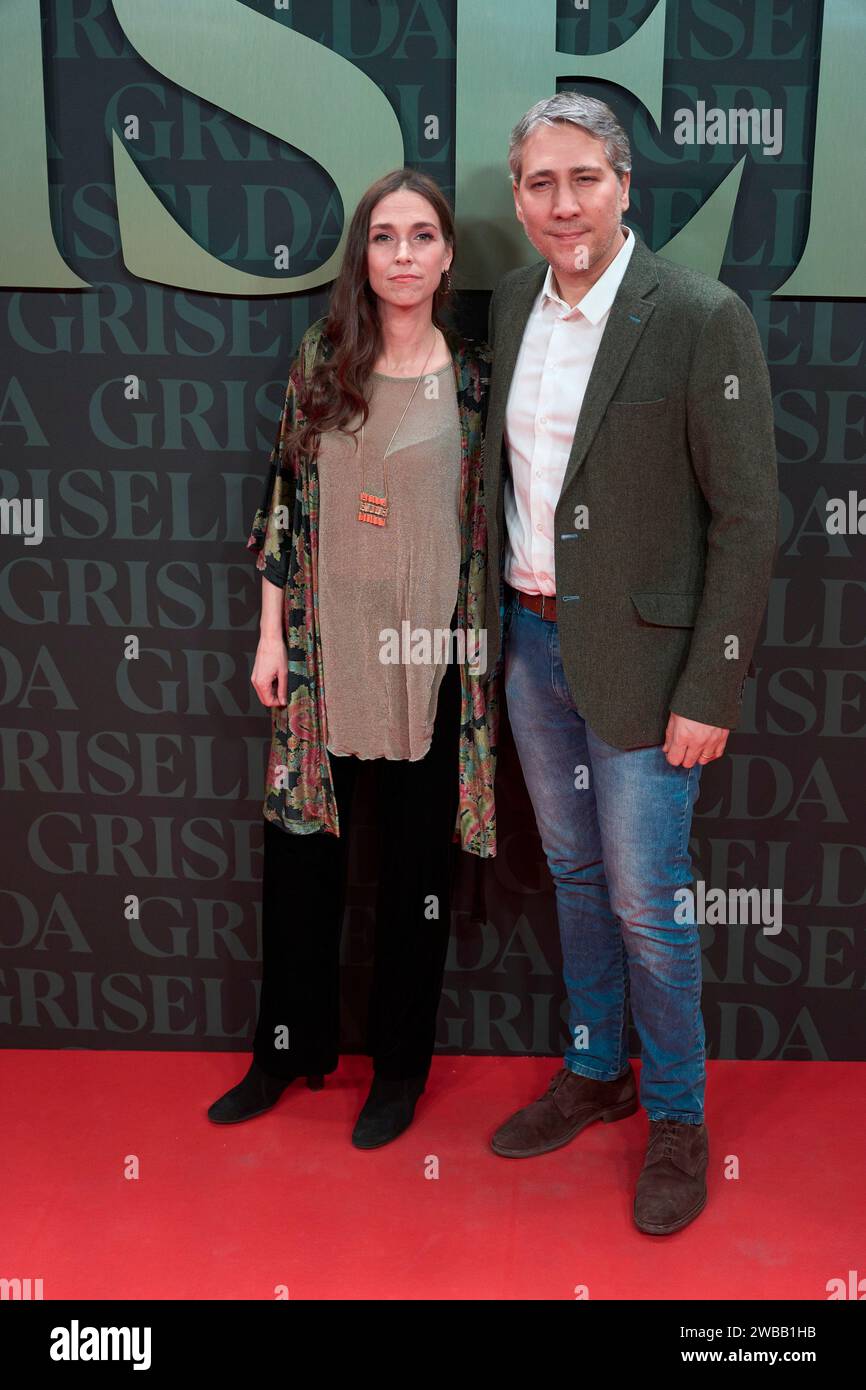 Madrid. Spain. 20240109, Alberto Ammann, Clara Mendez-Leite attends