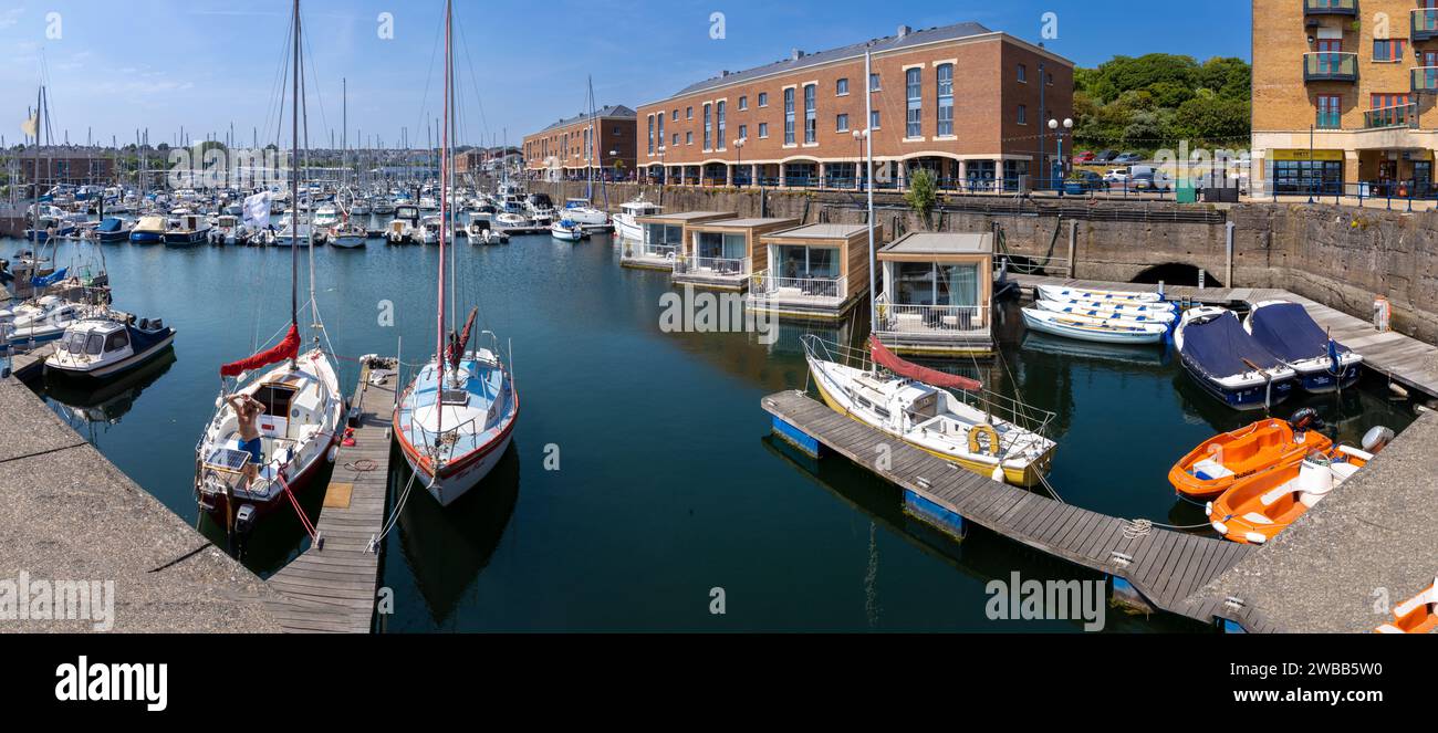 Milford marina hires stock photography and images Alamy