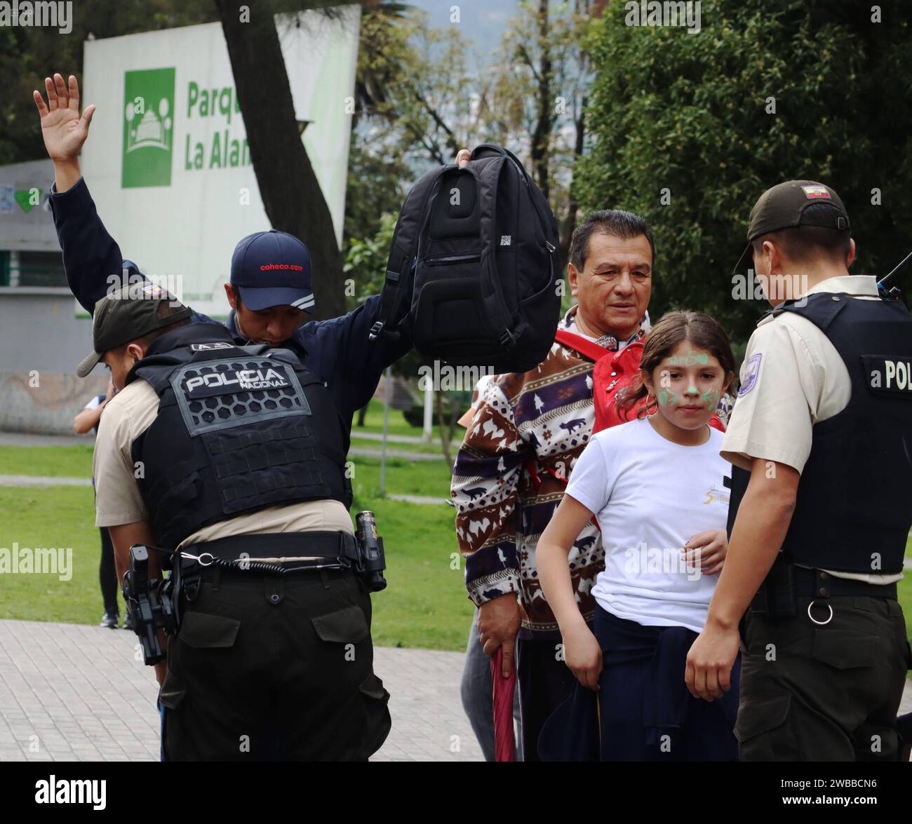 SEGURIDADMETROQUITO Quito, martes 9 de enero del 2024 Policia