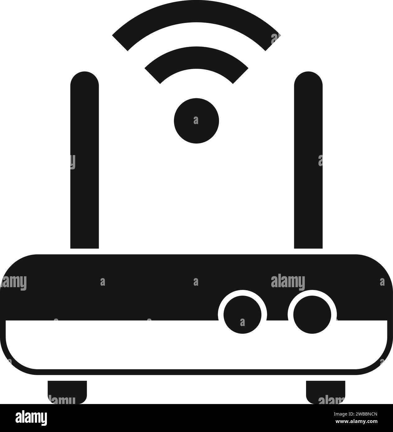 Wifi router icon simple vector. Storage cloud tech. Digital