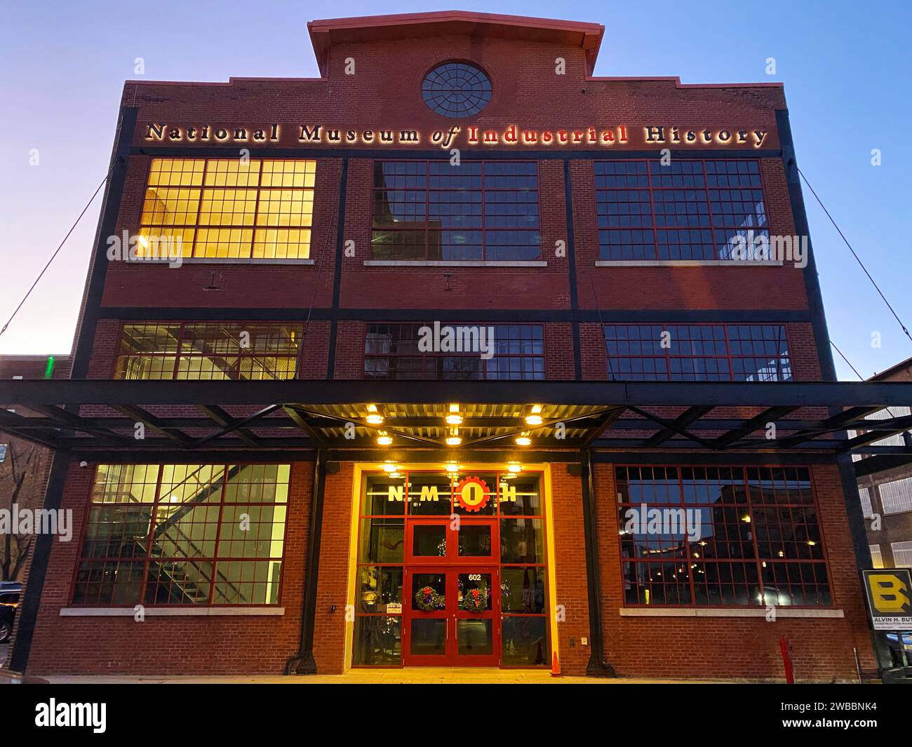 National Museum of Industrial History in Bethlehem, Pennsylvania, housed in the former Bethlehem