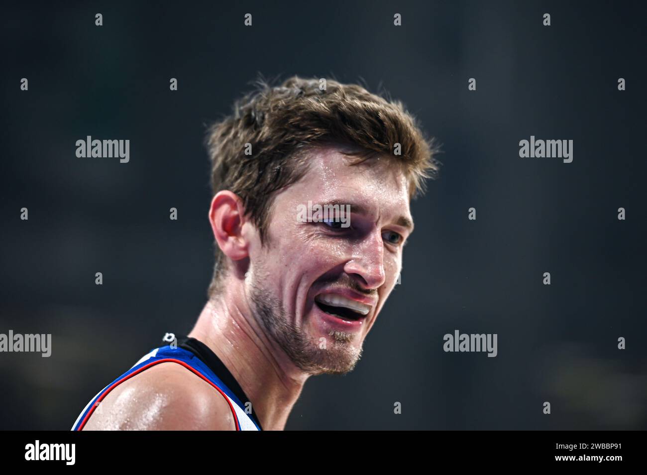 Athens, Lombardy, Greece. 9th Jan, 2024. 21 TIBOR PLEISS of Anadolu ...