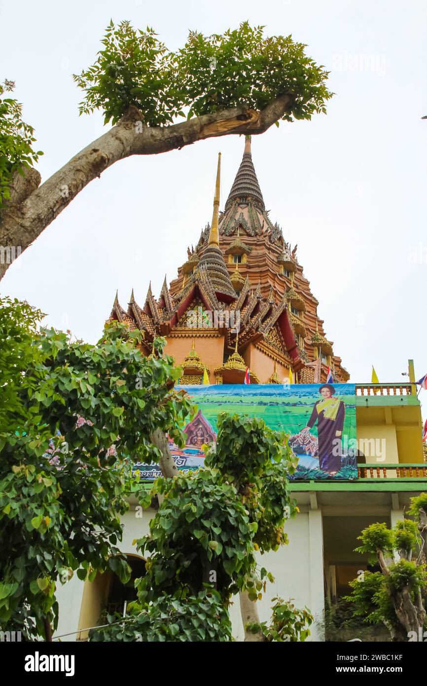 Kanchanaburi, Thailand - June 2, 2020 Tiger Cave Temple (Wat Tham Suea), Tha Muang District, Kanchanaburi,Thailand. Stock Photo