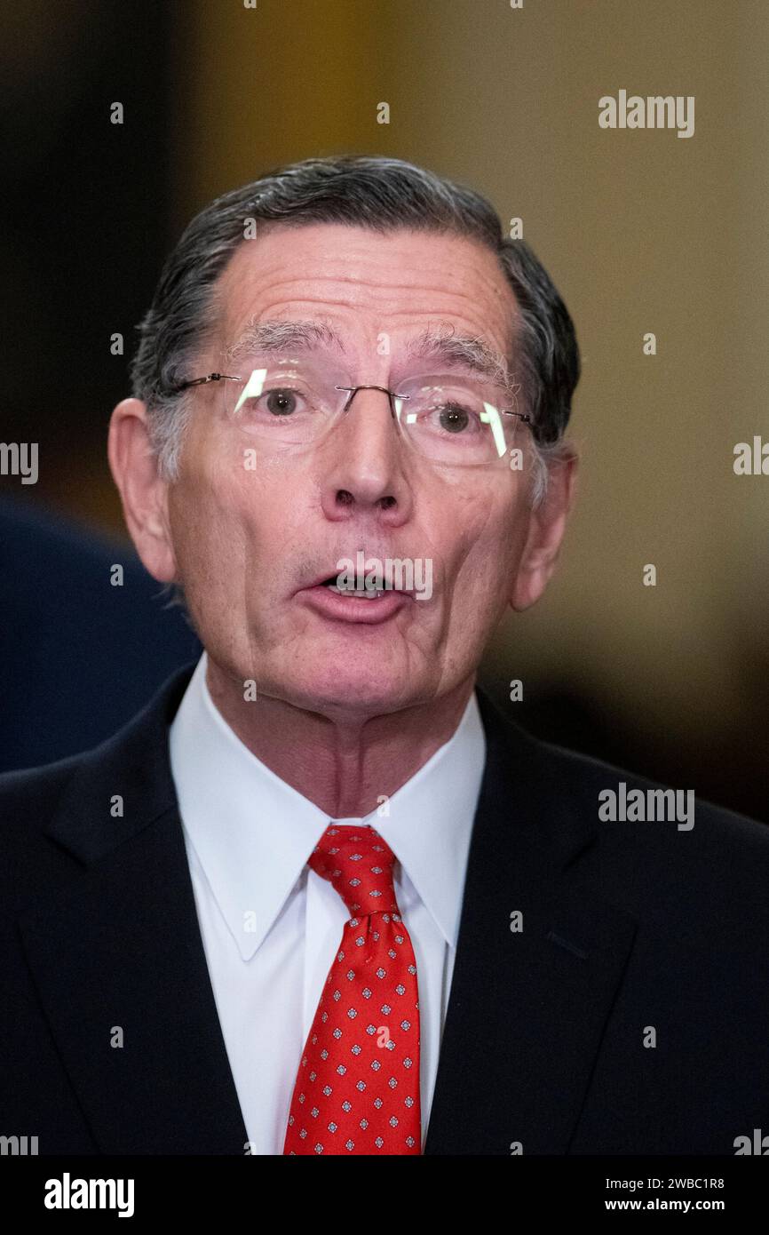United States Senator John Barrasso (Republican of Wyoming) offers