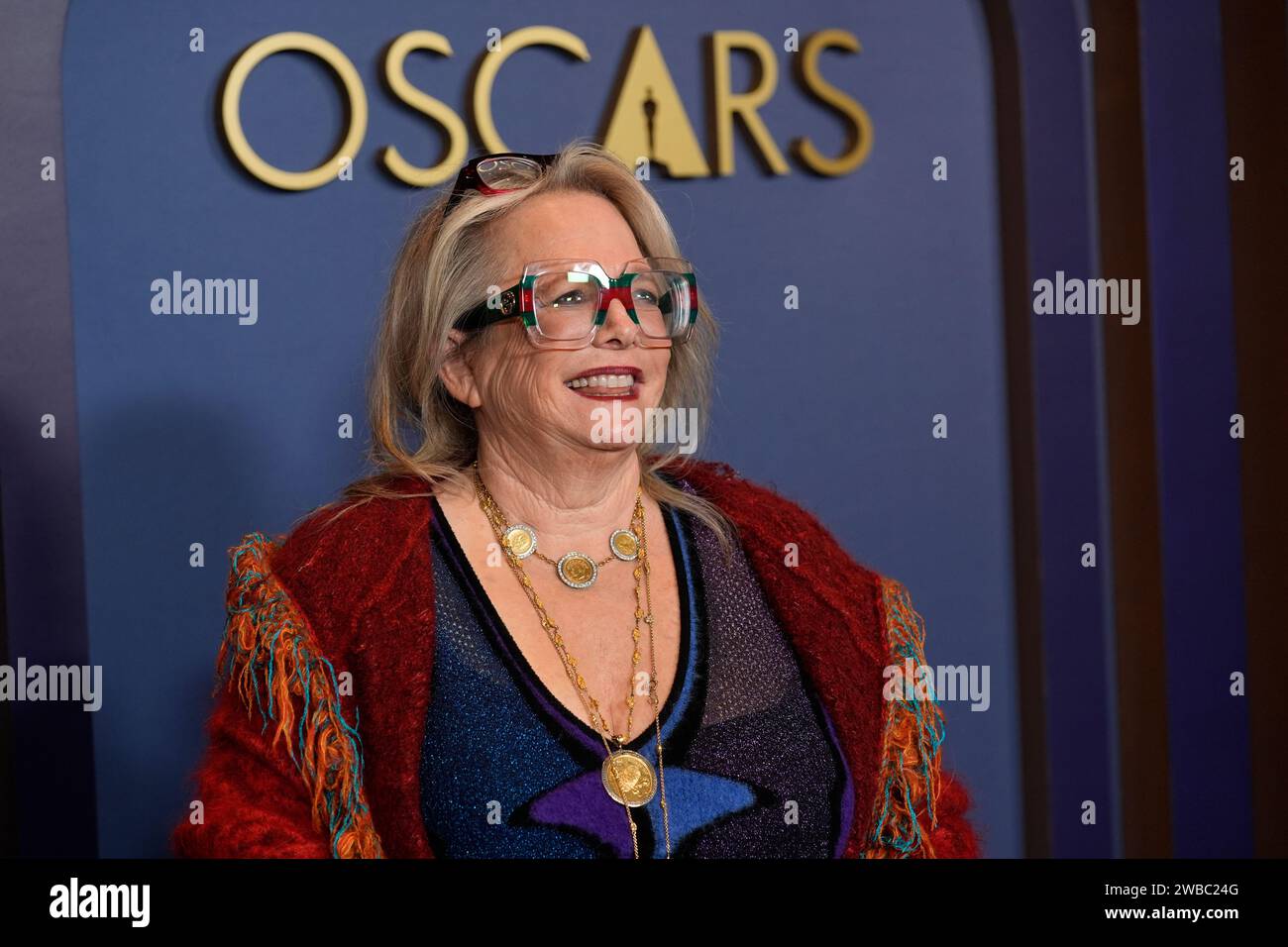 Laura Karpman arrives at the Governors Awards on Tuesday, Jan. 9, 2024 ...