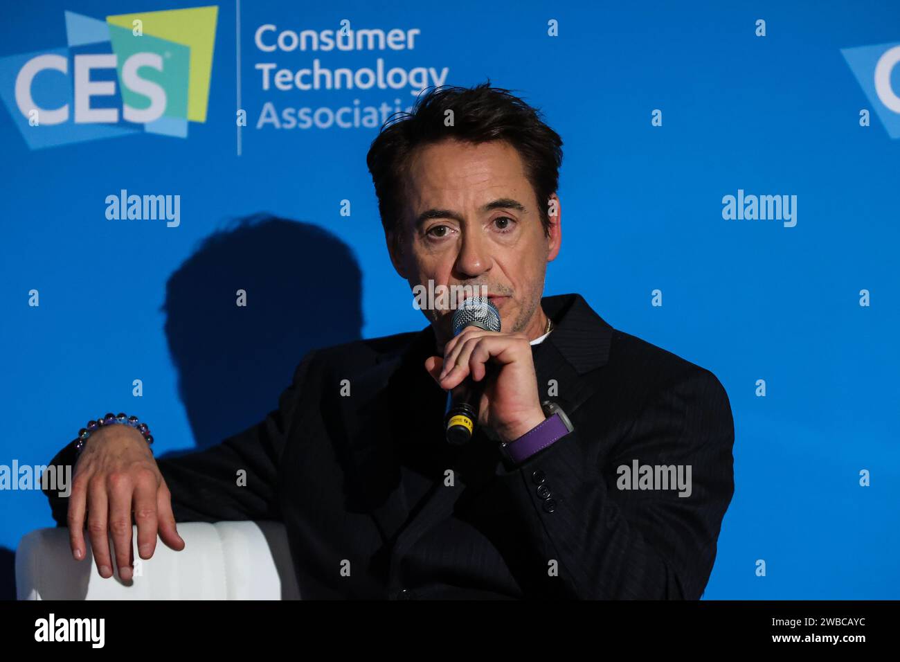 Las Vegas, NV, USA. 9th Jan, 2024. Actor Robert Downey Jr. 9th Jan