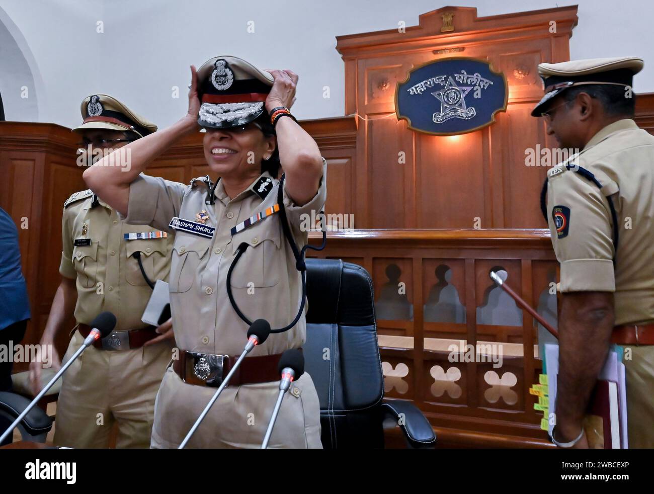 Mumbai, India. 09th Jan, 2025. MUMBAI, INDIA JANUARY 9 IPS officer