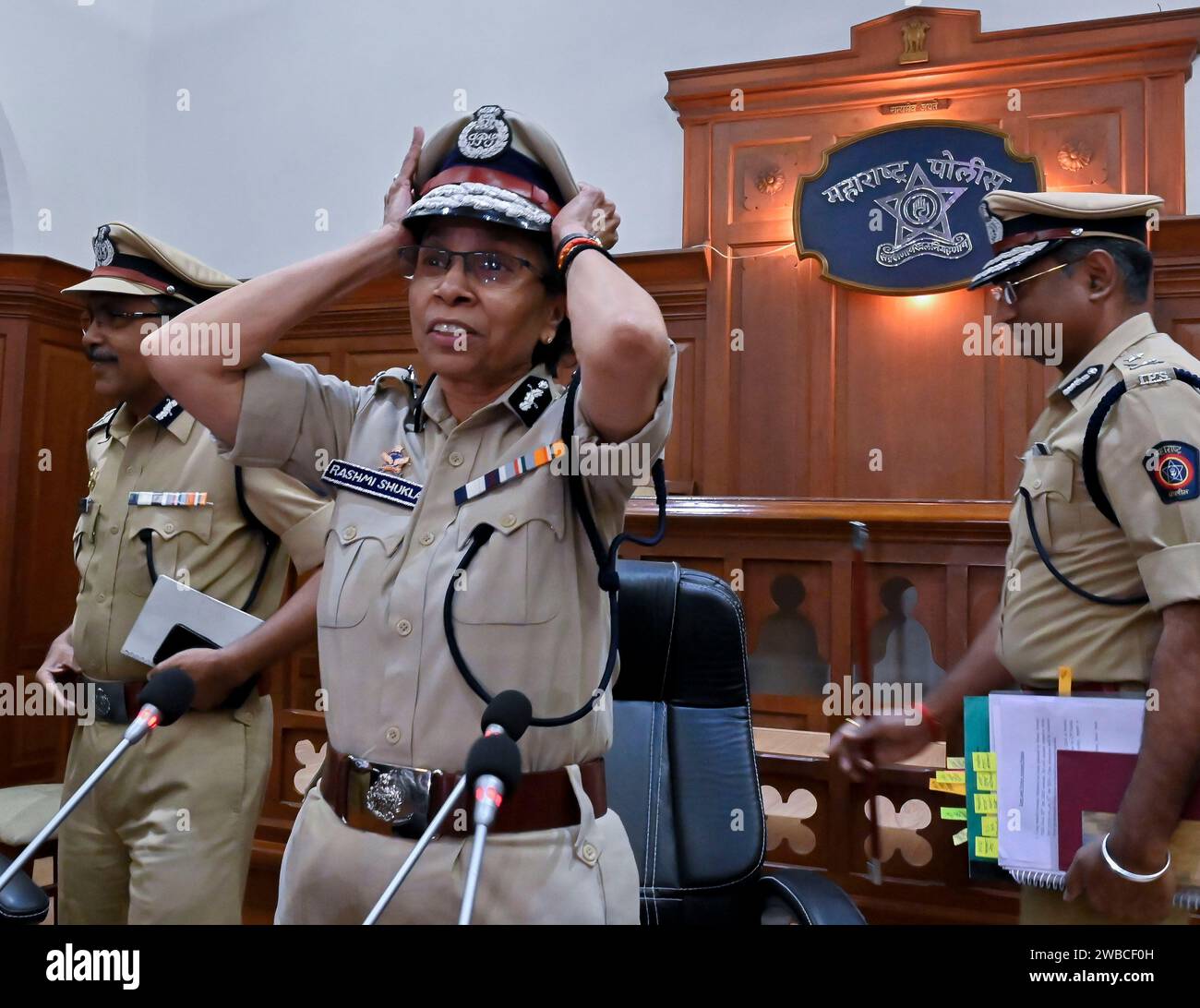 Mumbai, India. 09th Jan, 2024. MUMBAI, INDIA JANUARY 9 IPS officer