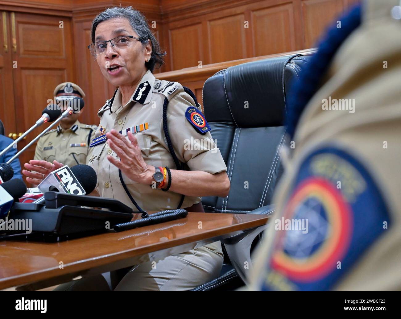 Mumbai, India. 09th Jan, 2024. MUMBAI, INDIA JANUARY 9 IPS officer