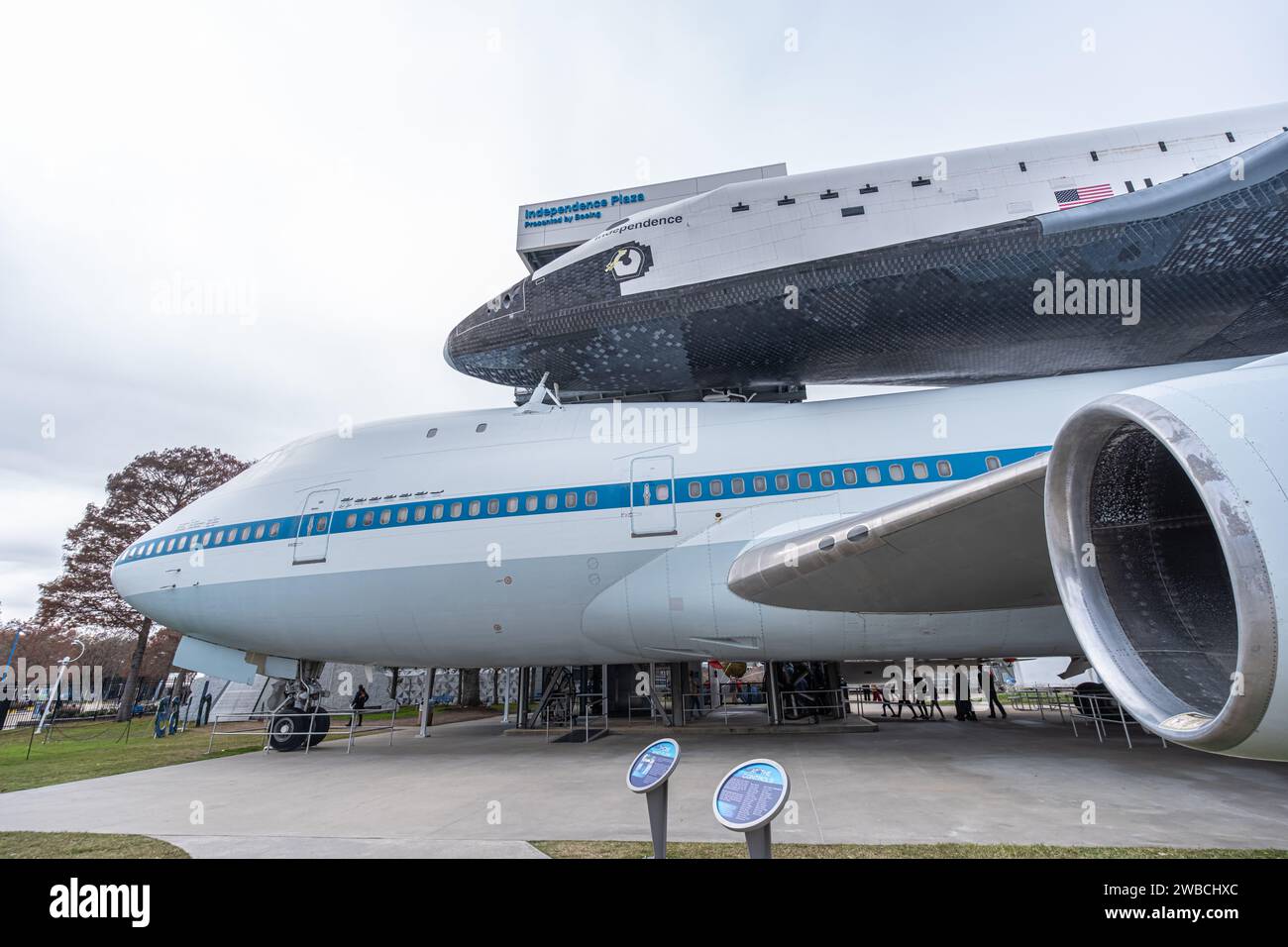 2 January 2024 Houston Texas United States Boeing 747123 with