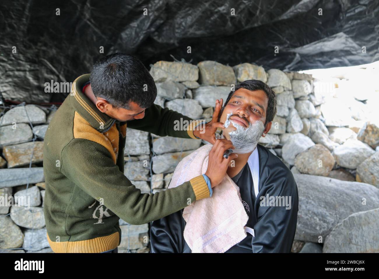 Indian beard style hi-res stock photography and images - Alamy