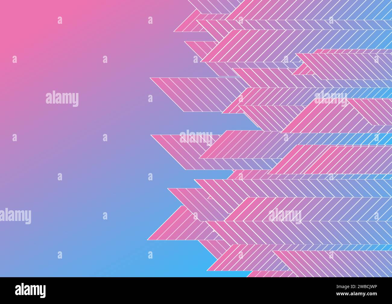 Pastel blue pink abstract minimal geometry background. Vector graphic ...