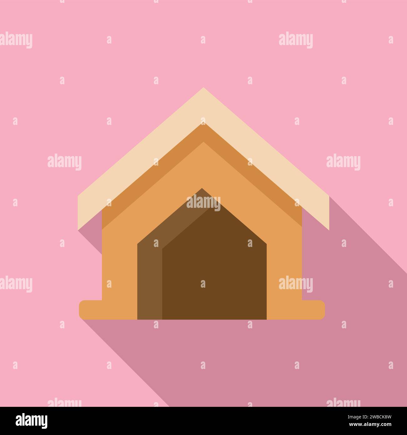 kennel-enclosure-stock-vector-images-alamy