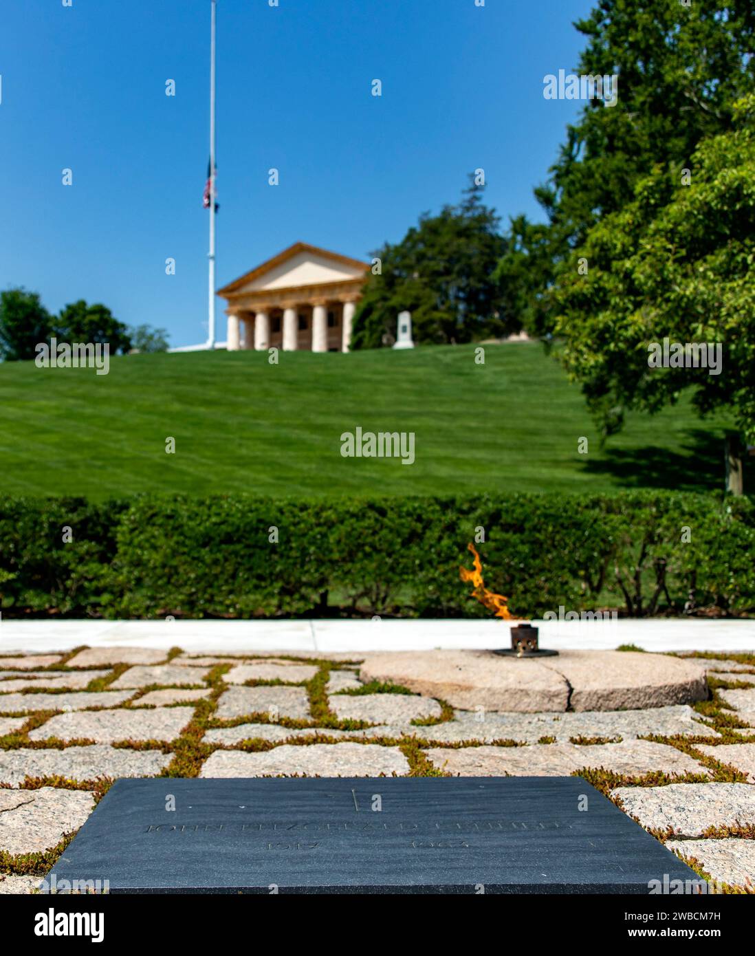 Washington DC, USA; June 2, 2023 Upright photo of John F. Kennedy's U