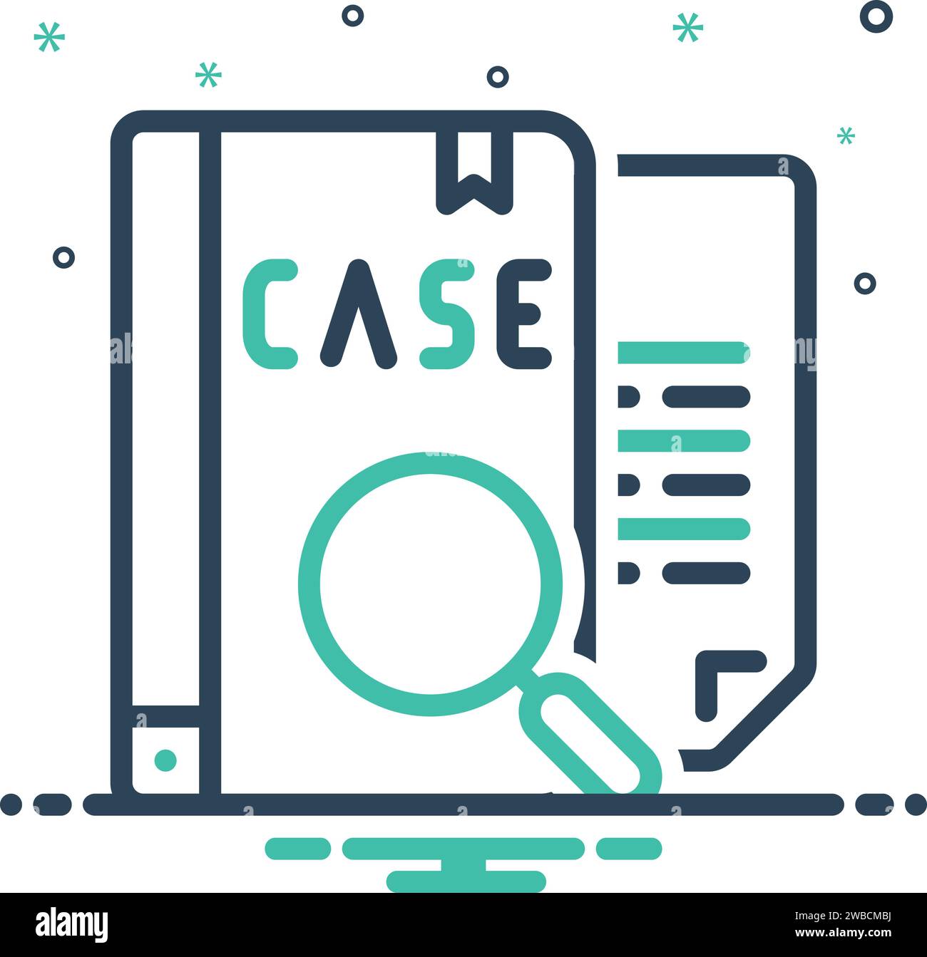 Review case Stock Vector Images - Alamy