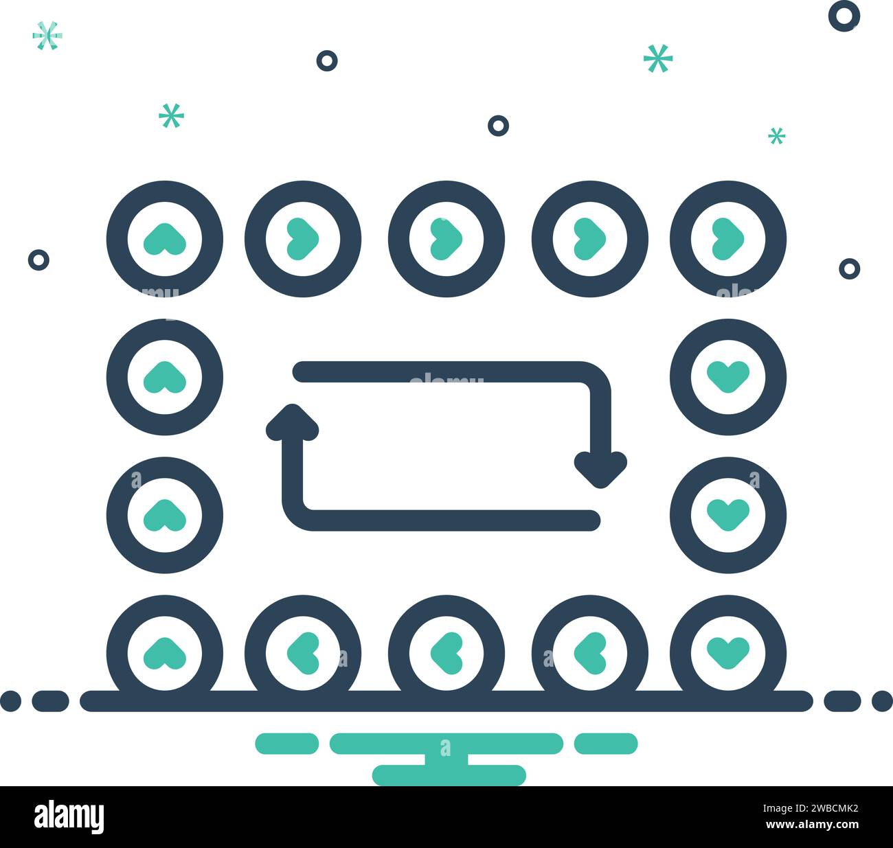 Icon for repeated,rotation Stock Vector Image & Art - Alamy