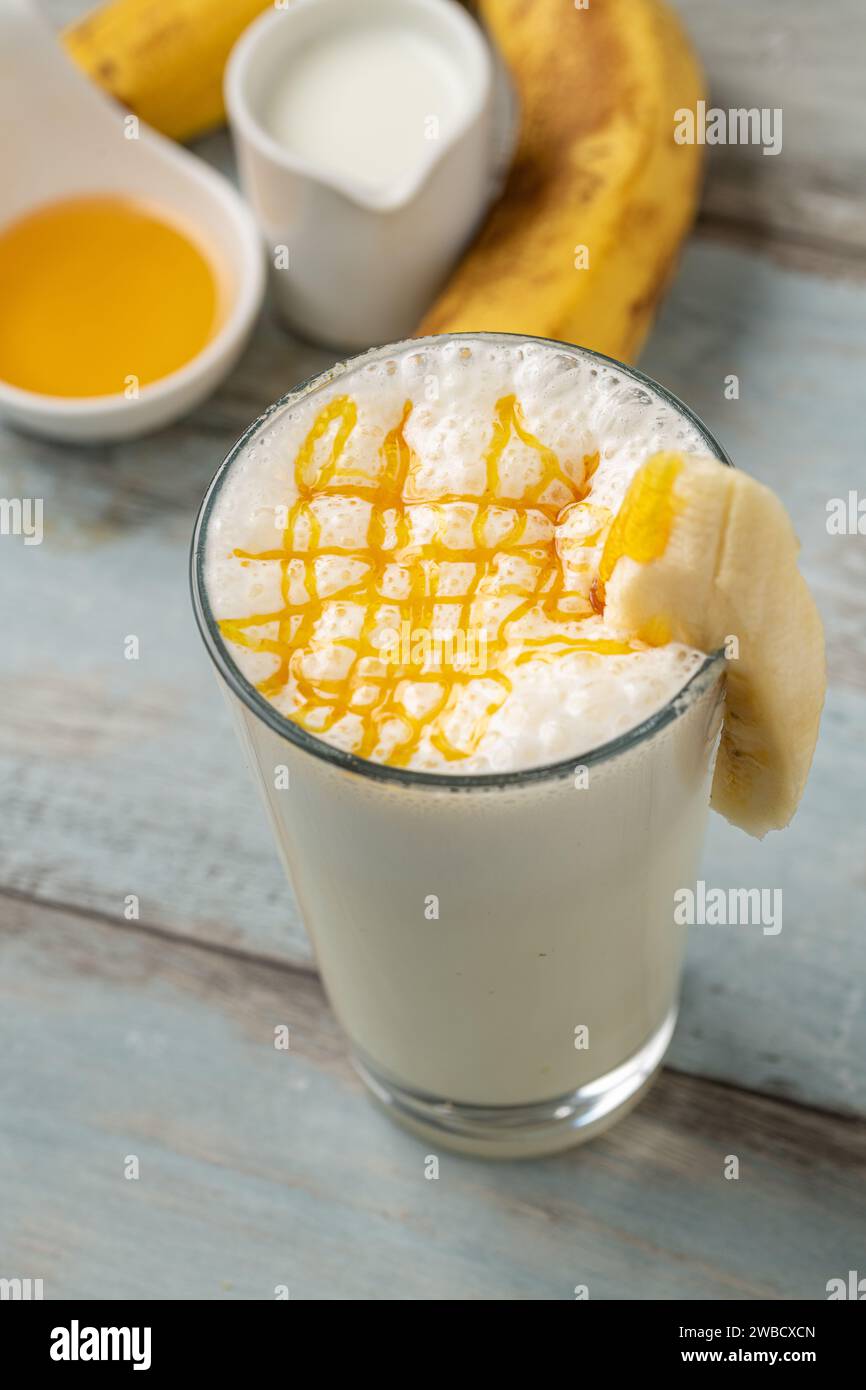Banana milk hi-res stock photography and images - Alamy