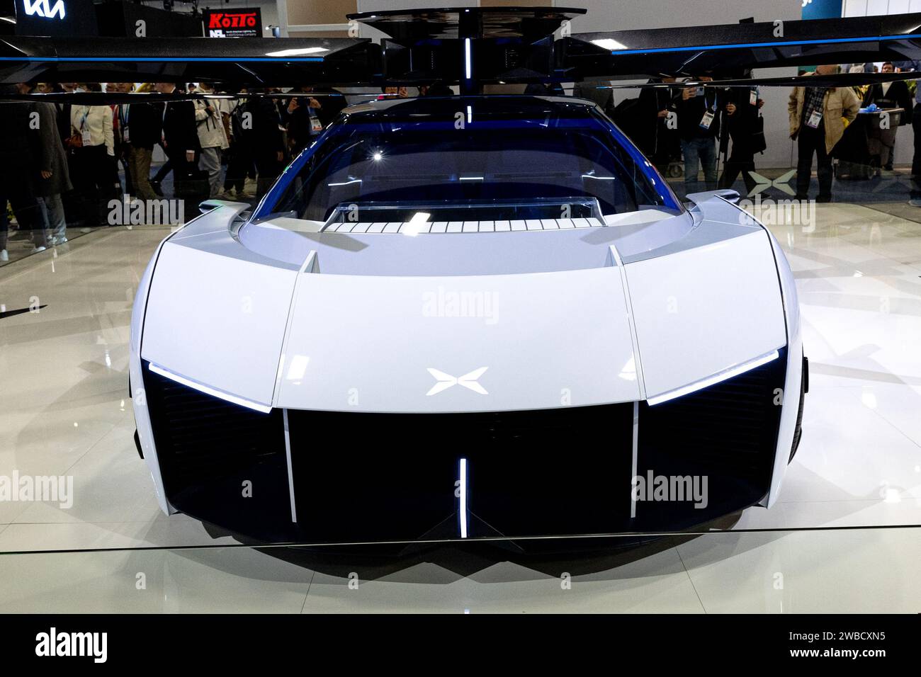 Las Vegas USA 09th Jan 2024 The EVTOL Flying Car By Xpeng On   Las Vegas Usa 09th Jan 2024 The Evtol Flying Car By Xpeng On Display During Ces 2024 Day 1 At The Las Vegas Convention Center In Las Vegas Nv On January 9 2024 Travis P Ballsipa Usa Credit Sipa Usaalamy Live News 2WBCXN5 