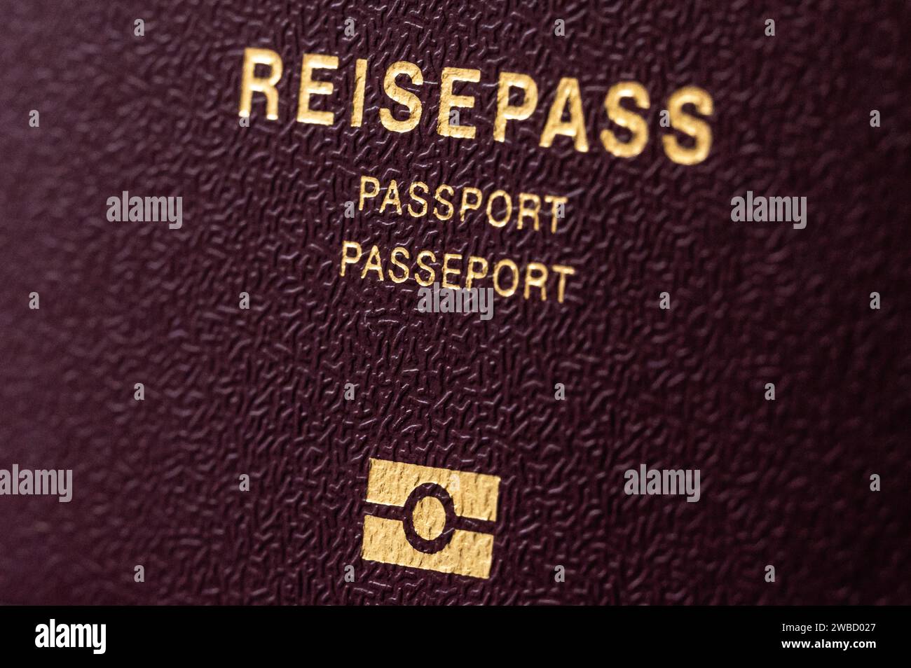 Rottweil Germany 09th Jan 2024 A Passport With The Inscription   Rottweil Germany 09th Jan 2024 A Passport With The Inscription Passport In An Apartment Credit Silas Steindpaalamy Live News 2WBD027 