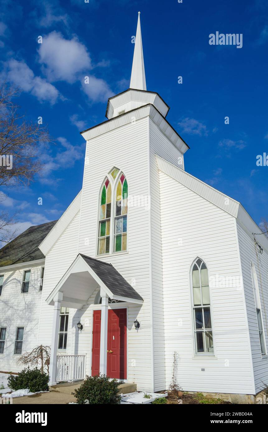 A Church in Sugar Grove, Pennsylvania, USA Stock Photo Alamy