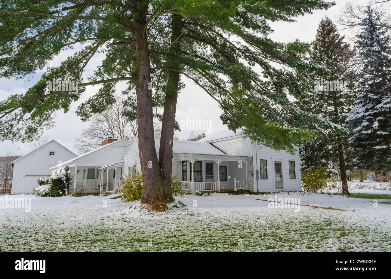 Historic Houses of Sugar Grove, Pennsylvania, USA Stock Photo Alamy