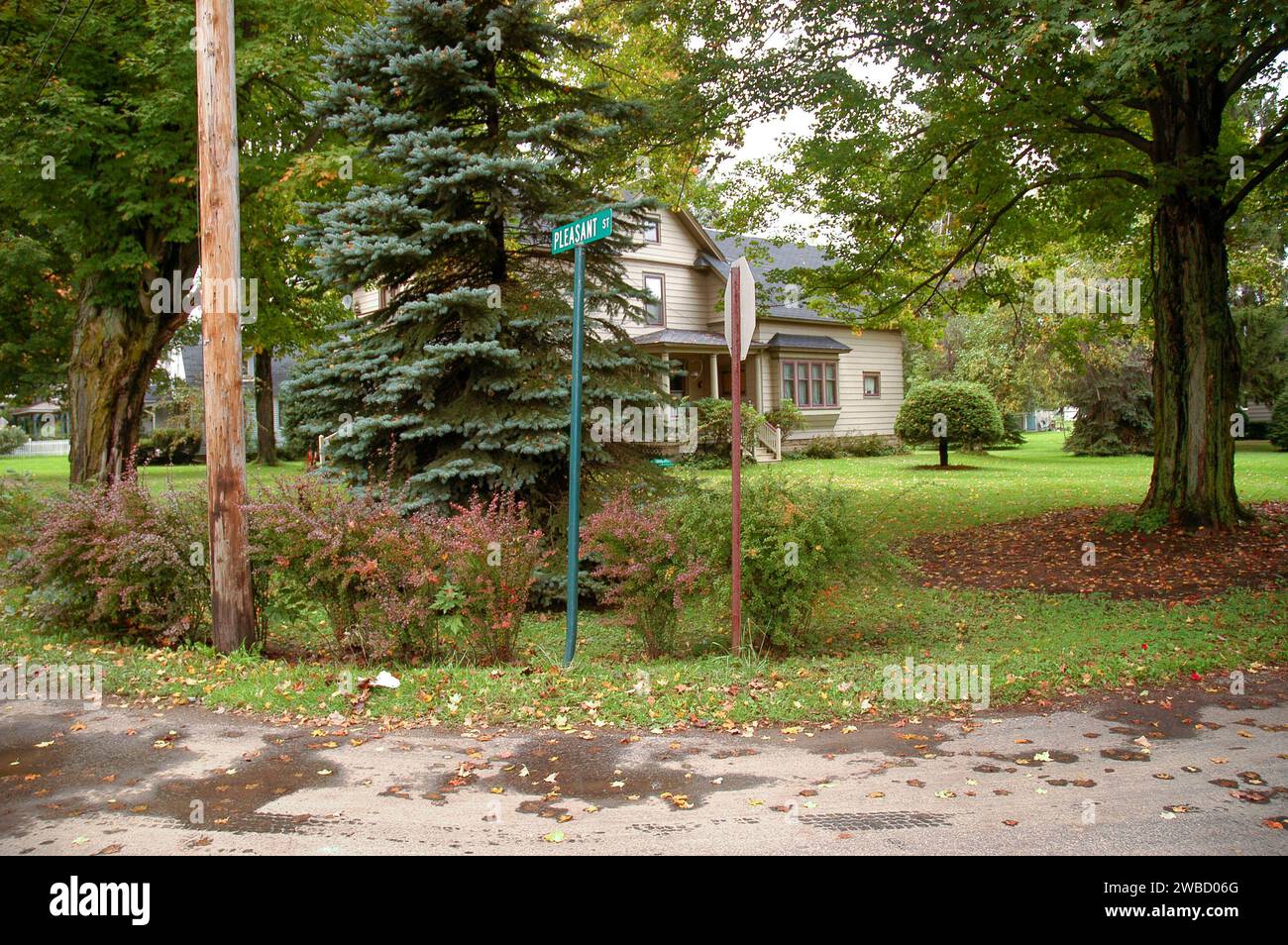 Historic Houses of Sugar Grove, Pennsylvania, USA Stock Photo Alamy