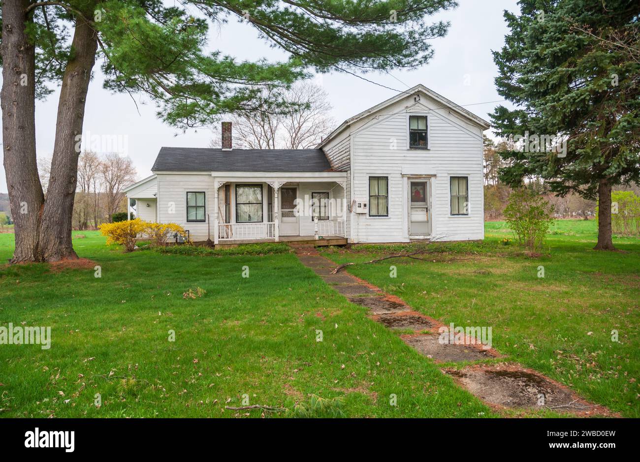 Historic Houses of Sugar Grove, Pennsylvania, USA Stock Photo - Alamy