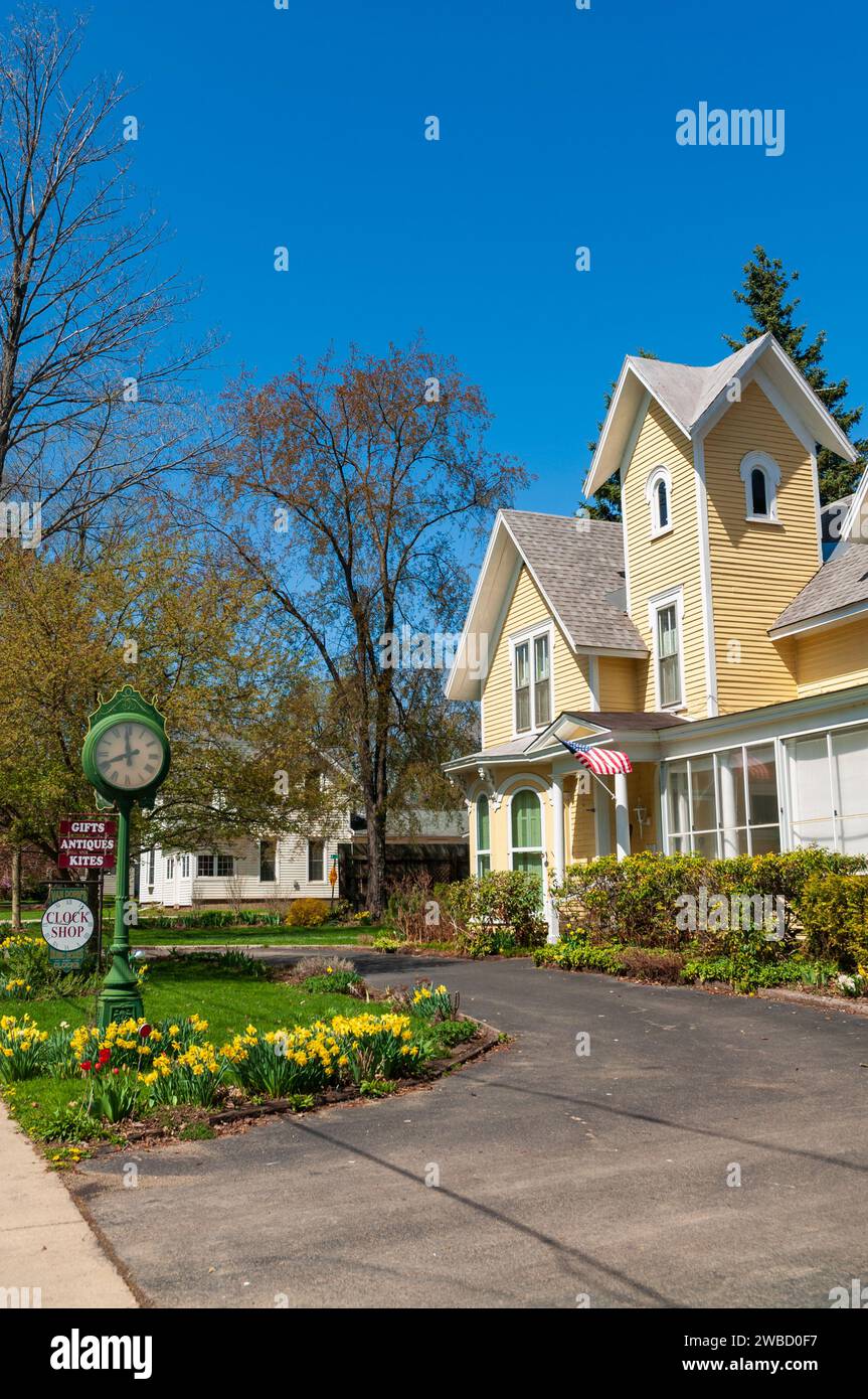 Historic Houses of Sugar Grove, Pennsylvania, USA Stock Photo Alamy