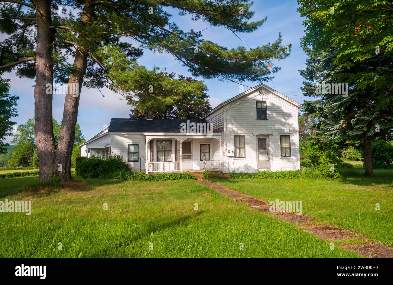 Historic Houses of Sugar Grove, Pennsylvania, USA Stock Photo Alamy